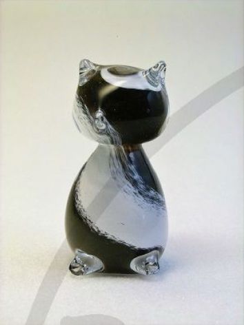 Mini-Katzen aus Glas