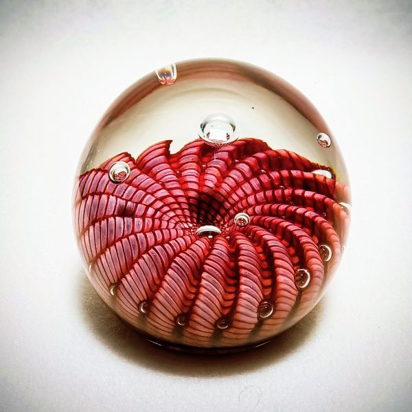 Briefbeschwerer Optisch Rubin