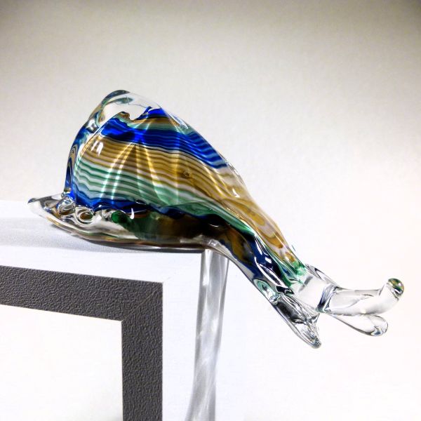 Kantenschnecke blau/grün/topaz