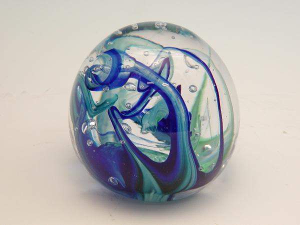 Mini-Marmoriert Blau-Grün